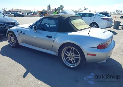 2000 BMW Z3 2.8 z USA, uszkodzony, nr VIN 4USCH3341YLF70912